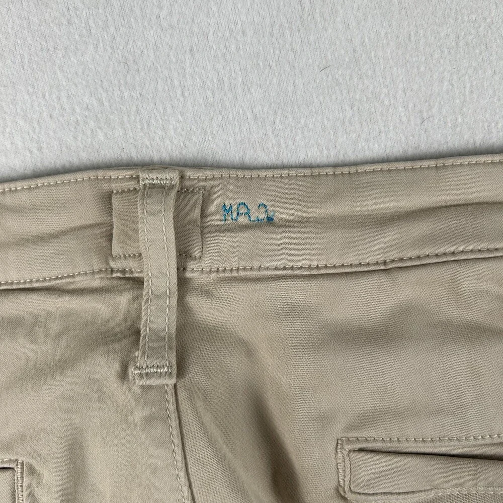 Edwin Pants Mens 34x30 Beige Otis Chino Stretch Canvas Khakis Flat Front USA